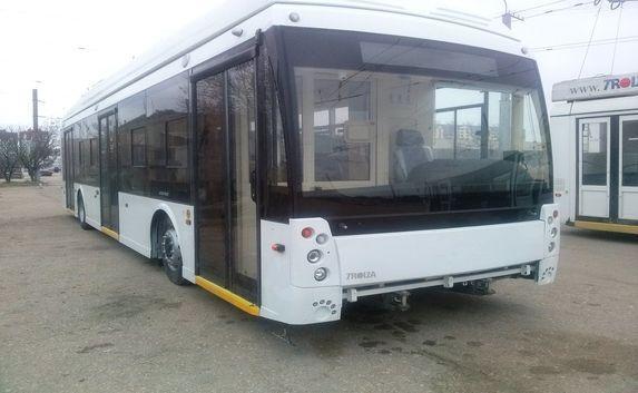 Новый троллейбус, подаренный Севастополю, вышел на маршрут